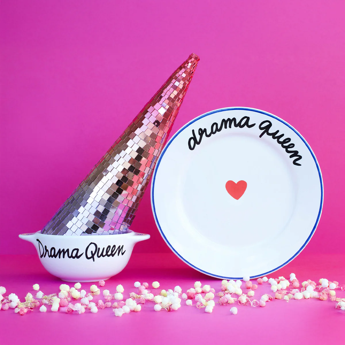 Assiette Drama Queen