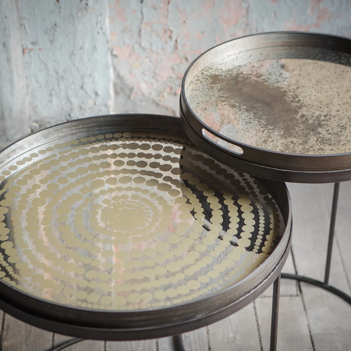 Plateau miroir - Clear Mirror - Ø 48 cm