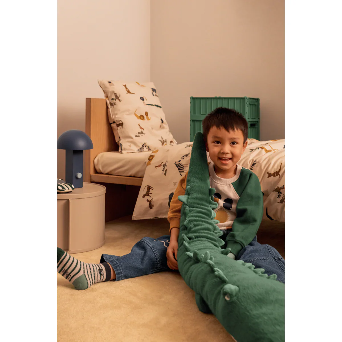 Peluche Brayden Carlos Crocrodile - Garden Green