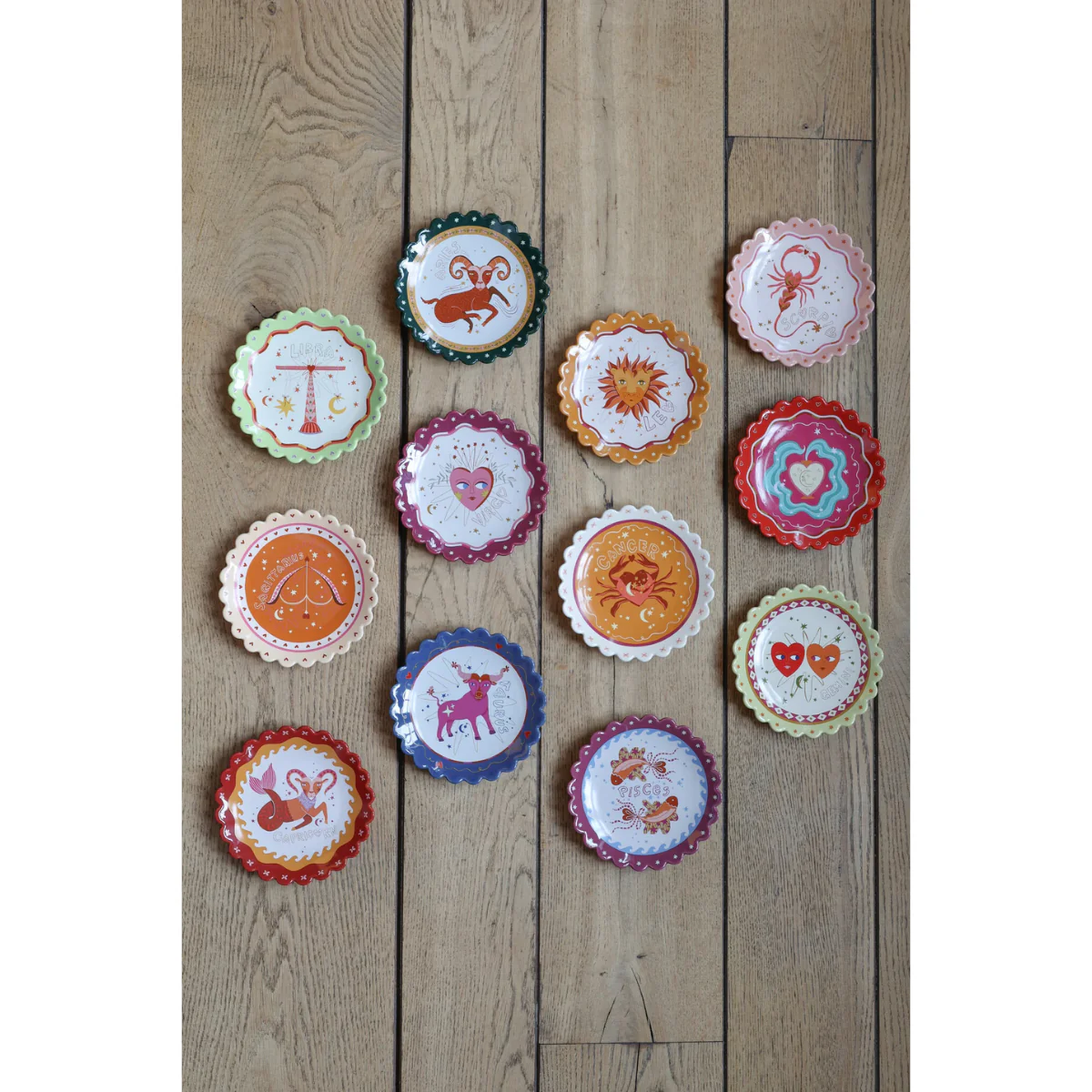 Assiette Zodiac Sign - Verseau