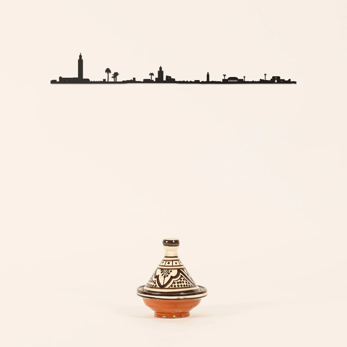 Frise décorative Marrakech - Noir - 50 cm