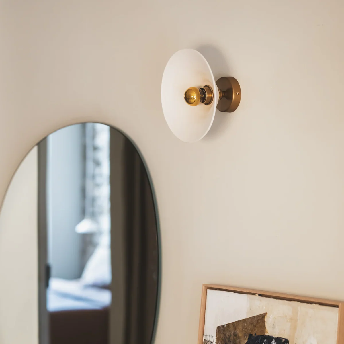 Applique murale Lisette - Terre cuite