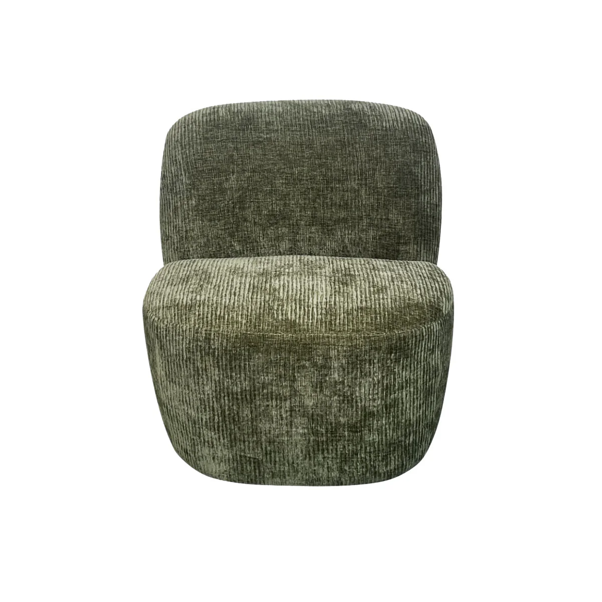 Fauteuil Belle rive Velours - Vert