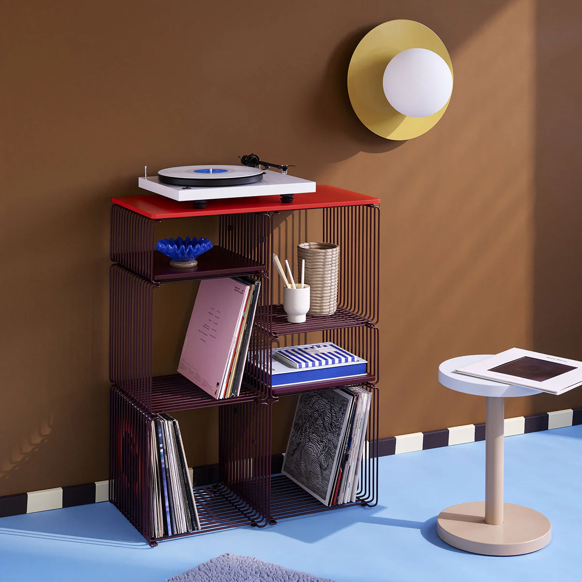 Panton Wire Extended - Black Red