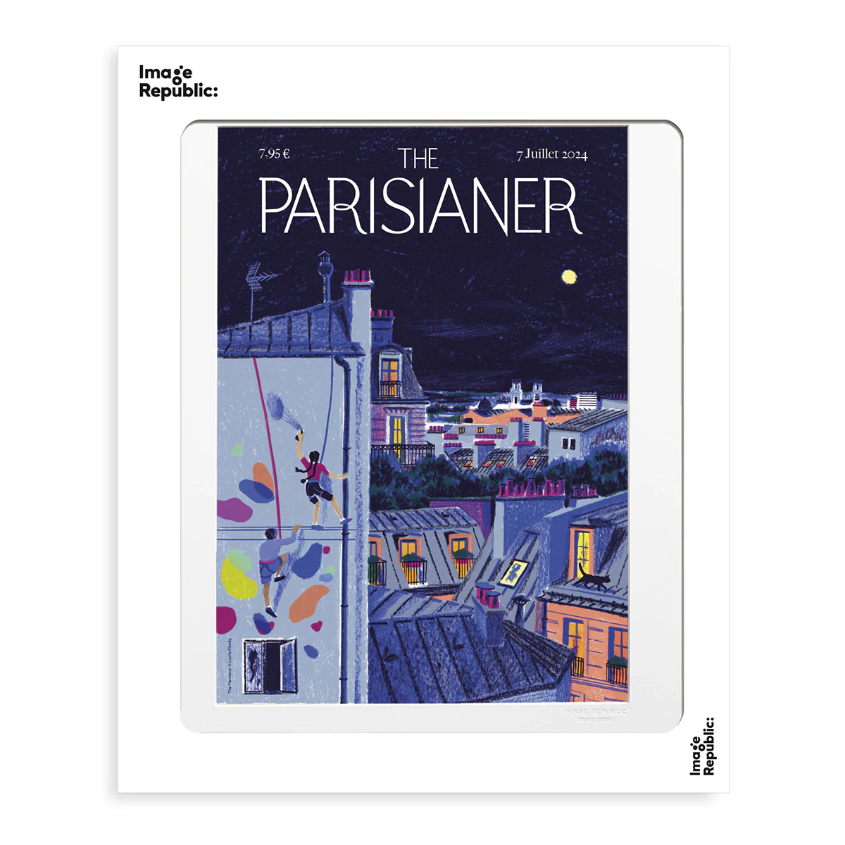 Affiche Escalade - The Parisianer N°82 - Piketty