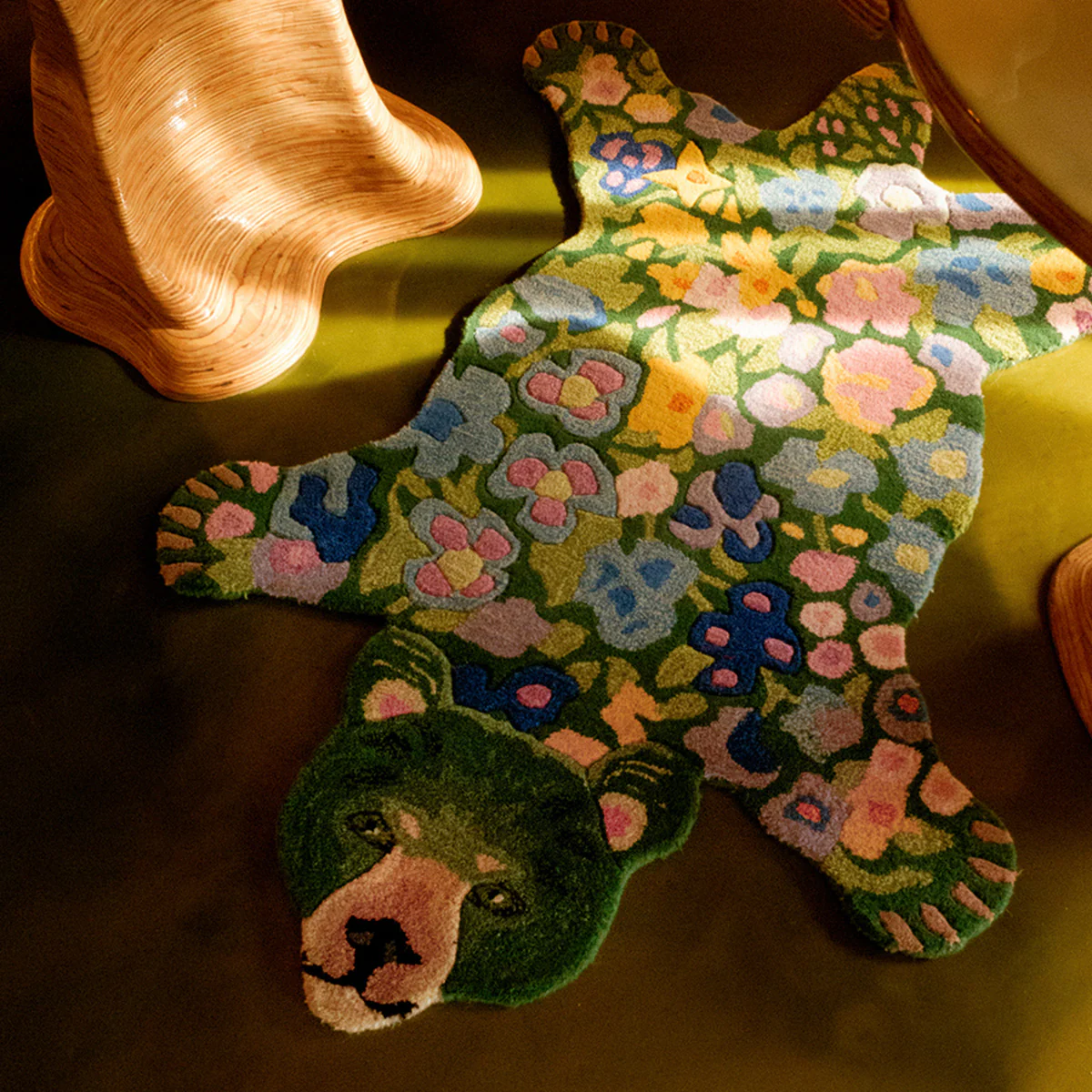 Tapis Josie Jardin Ours