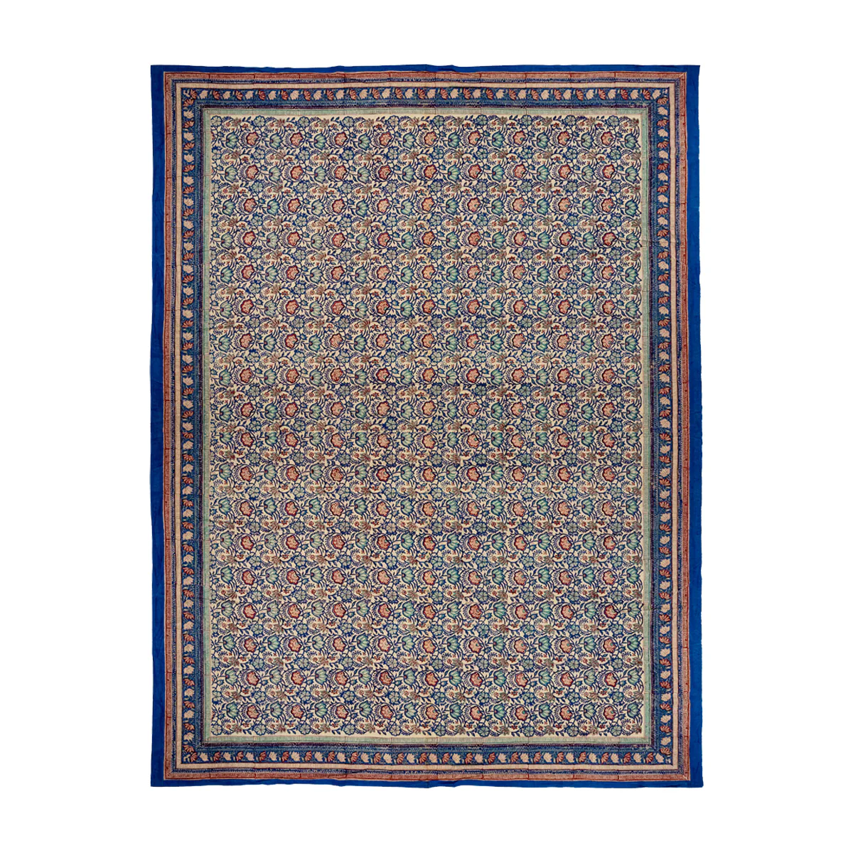 Plaid + Tote-bag Bluebell