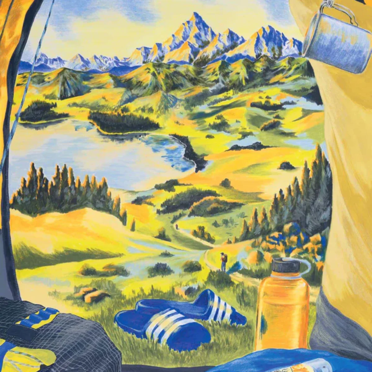 Puzzle Chambre avec vue - 1000 pièces