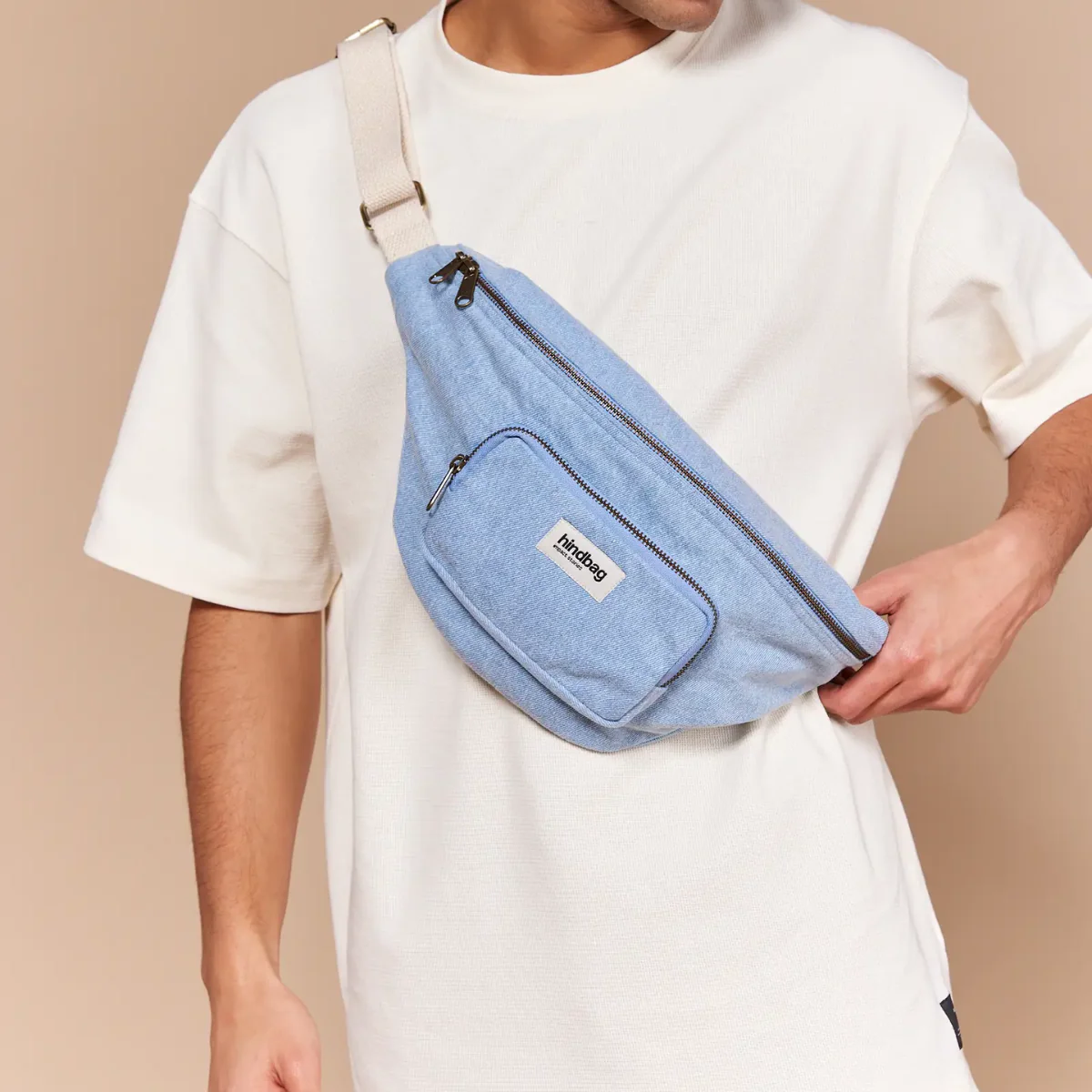 Sac Banane Sofia XL - Denim Blue