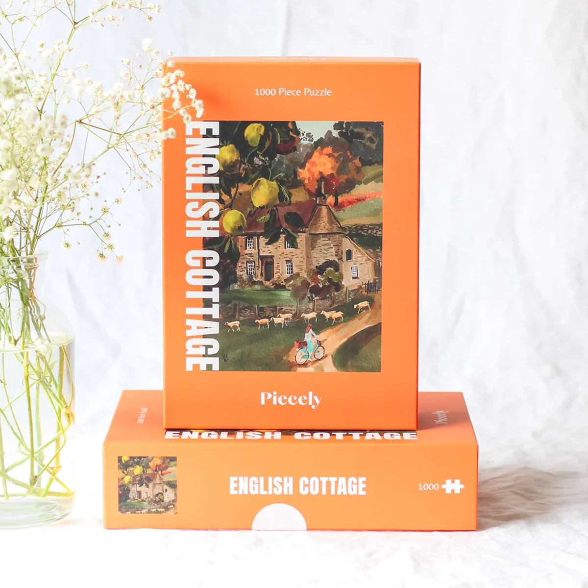 Puzzle English Cottage - 1000 pièces