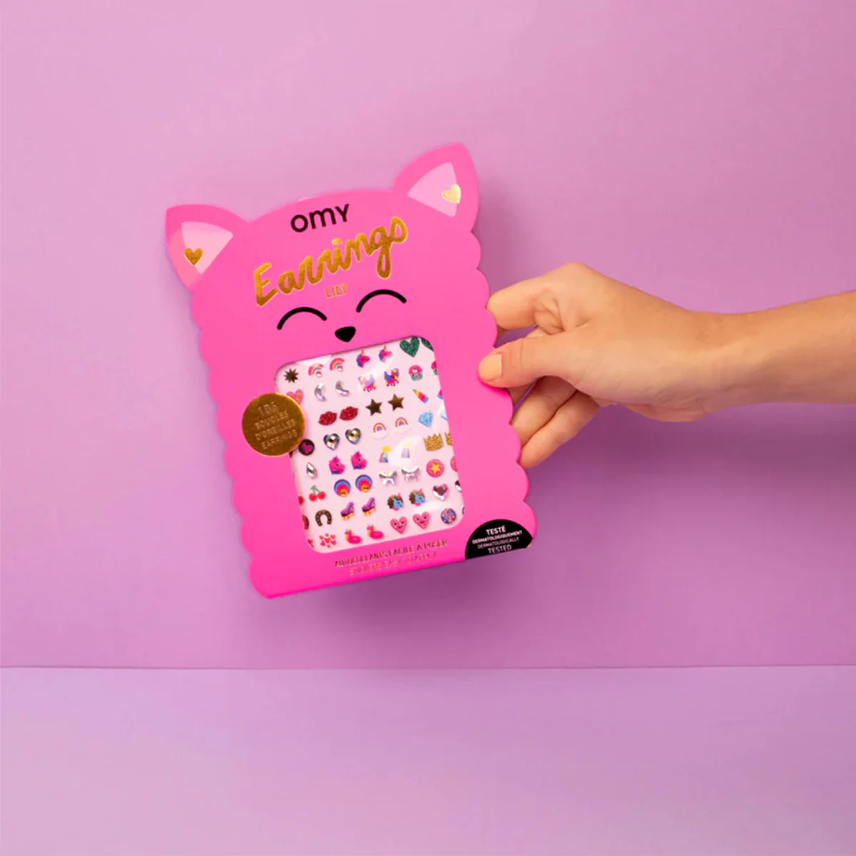 Autocollants d'oreilles Lily