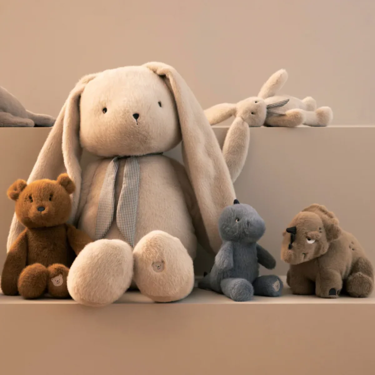 Peluche Dinosaure Tricératops - Berto