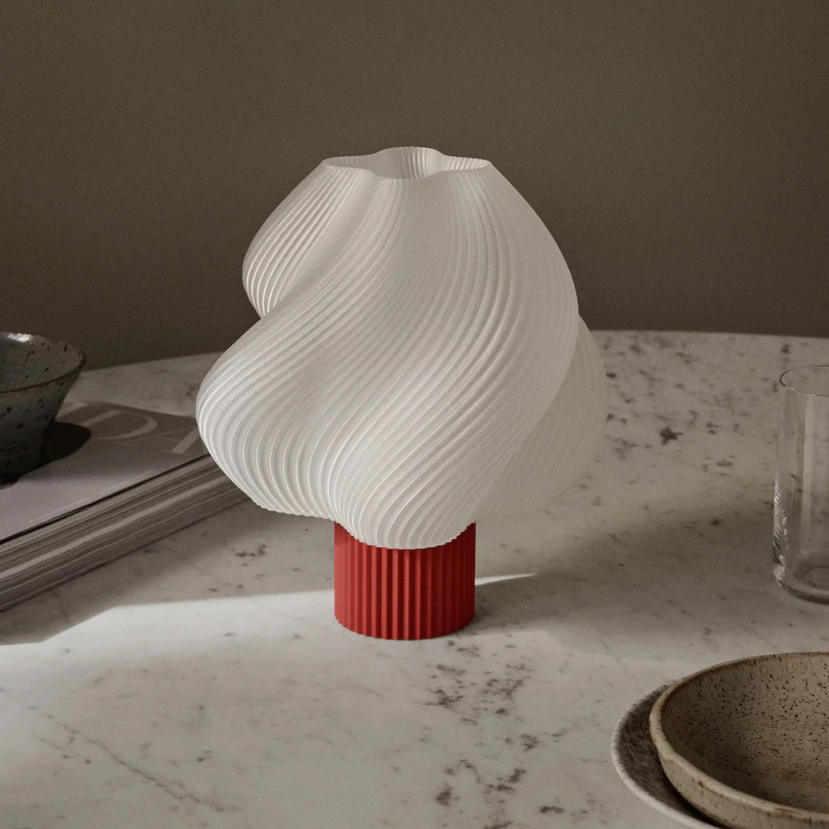 Lampe Soft Serve Portable - Rhubarb