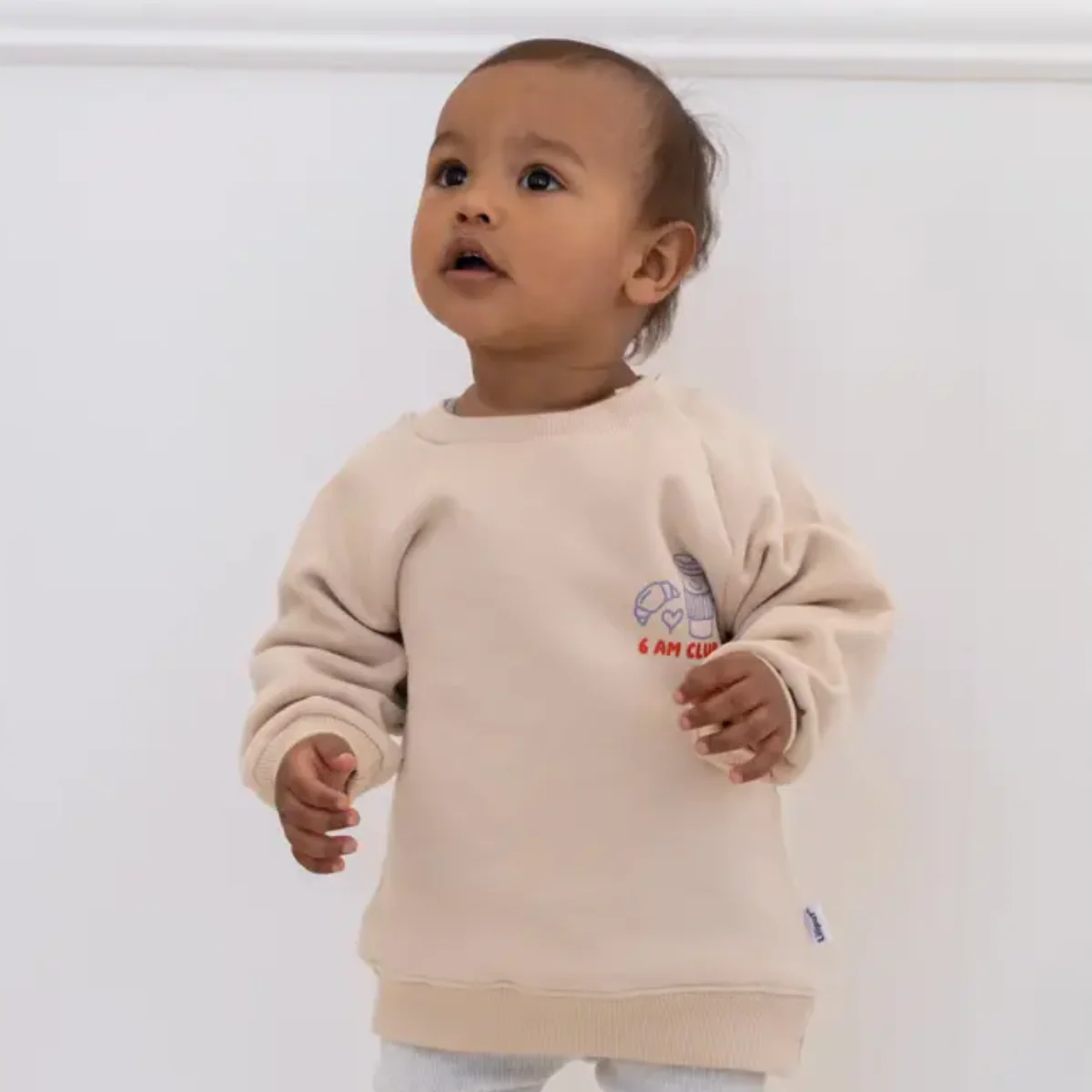 Sweatshirt Cacao Before Chaos Mini and Me Beige