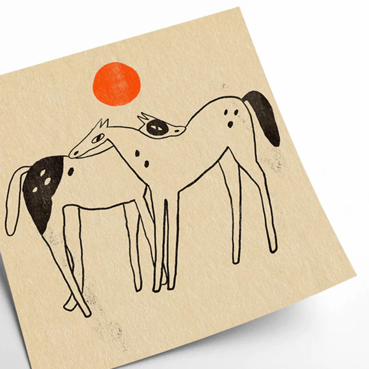 Affiche Enik? Eged - You and Me - 50 x 50 cm