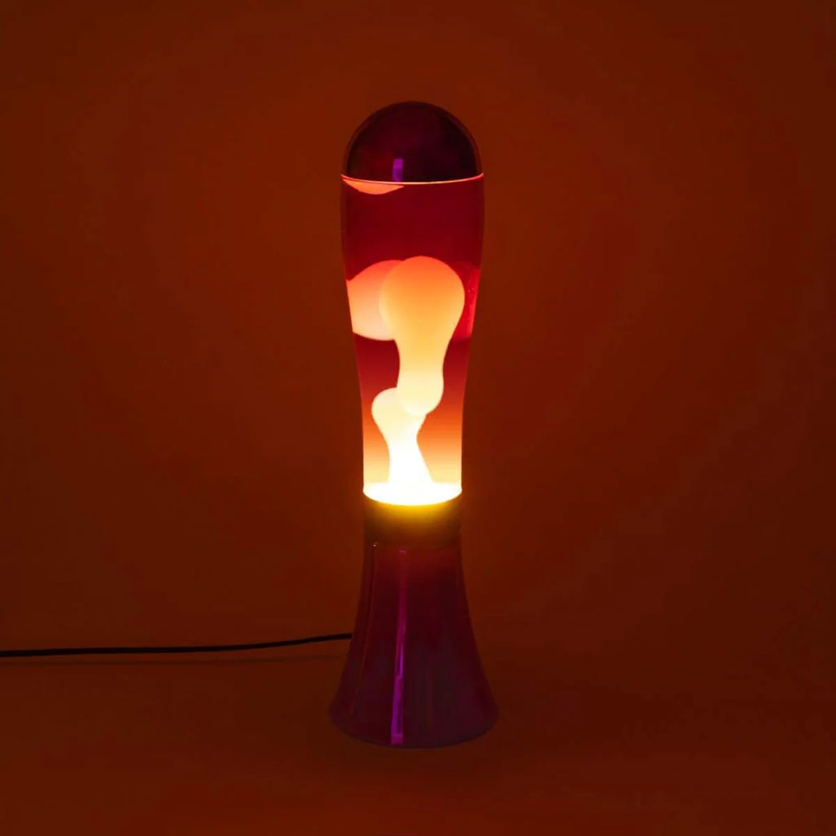 Lampe Lava Magma Violet & Rouge