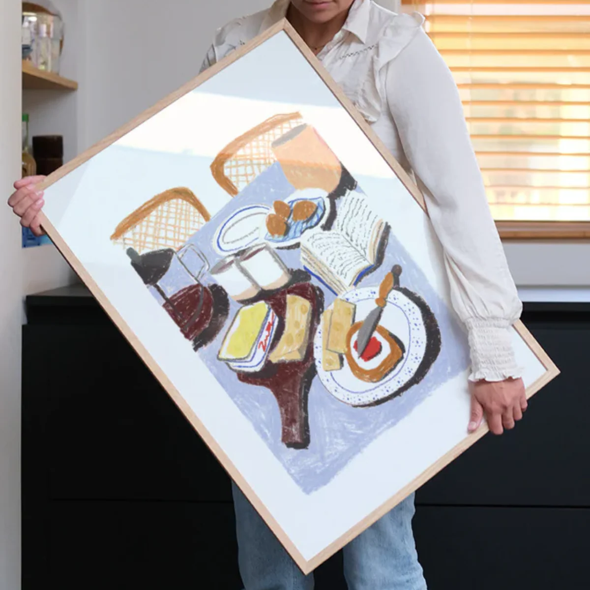 Affiche Laura Page - Cheese and Jam