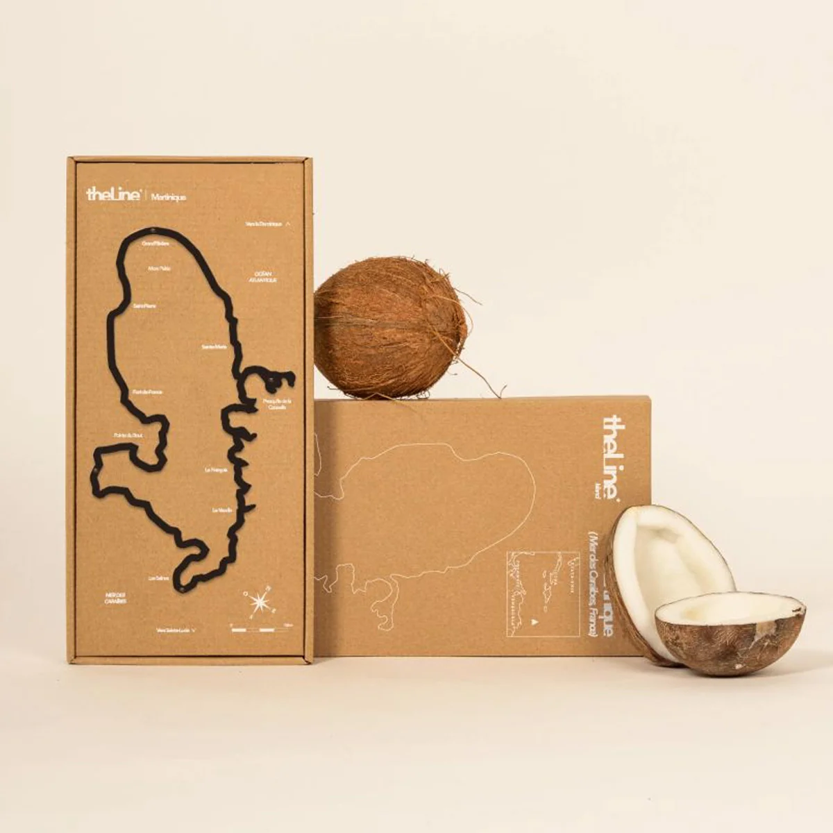 Frise décorative Martinique - Noir