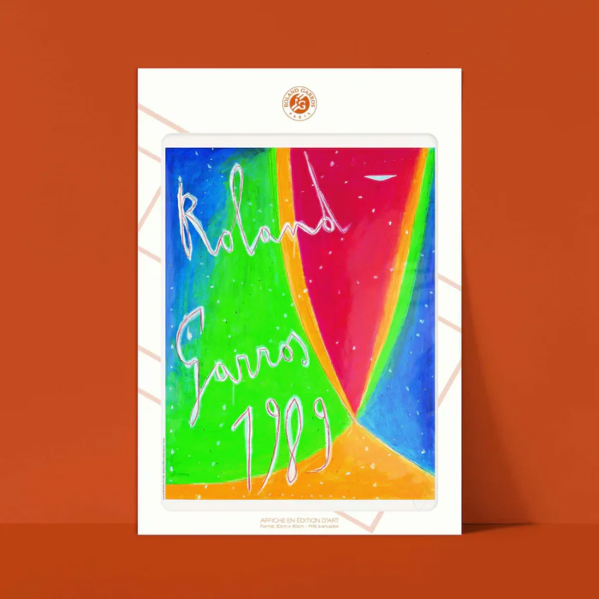 Affiche Roland-Garros - Nicola De Maria - 30 x 40 cm