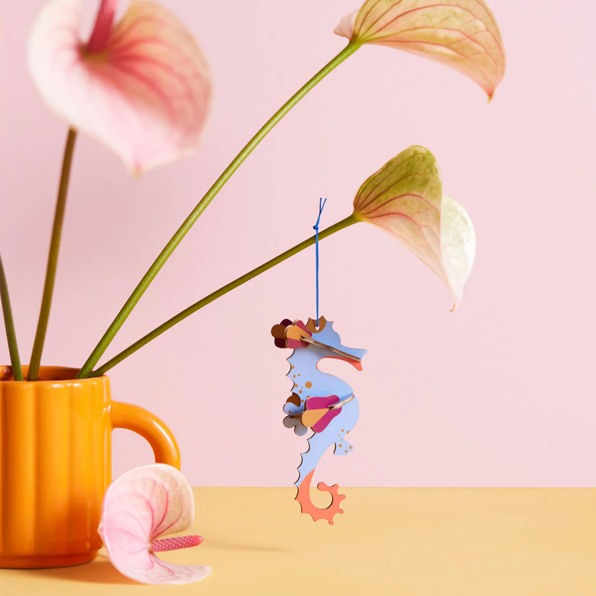 Ornement Porte Bonheur Sea Horse