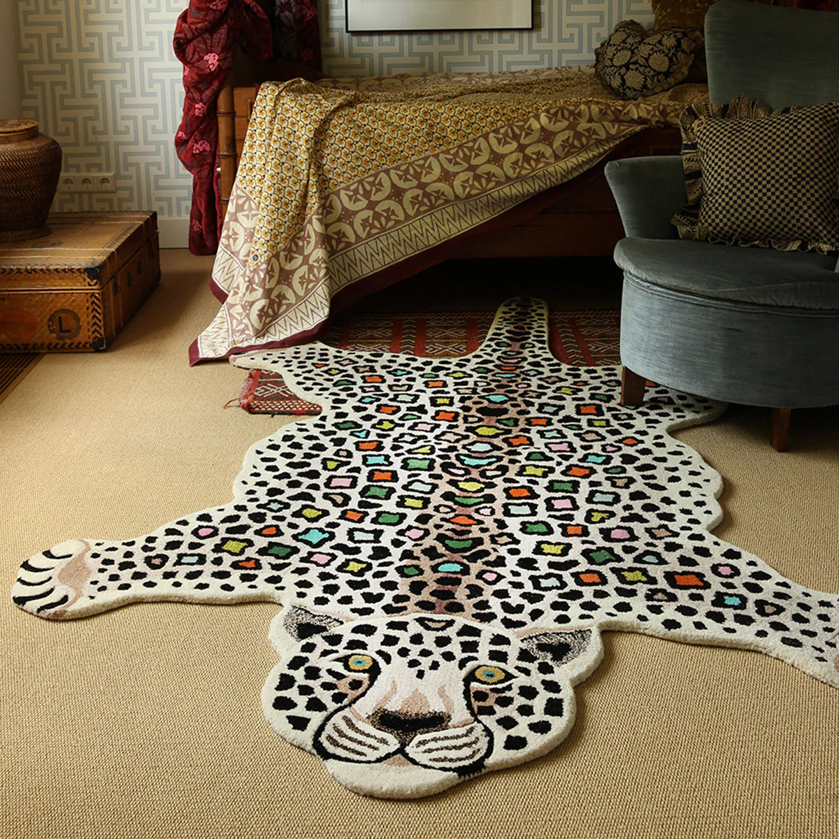 Tapis Disco Leopard