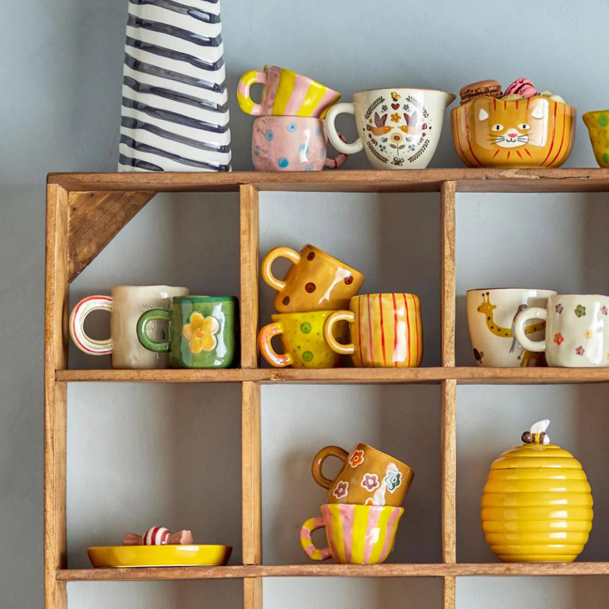 Tasse Addy en Grès - ? 5.5 cm x l 6.5 cm - Vert