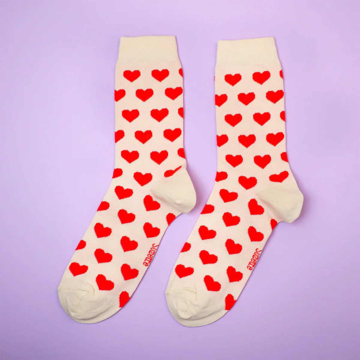 Chaussettes opaques Coeur