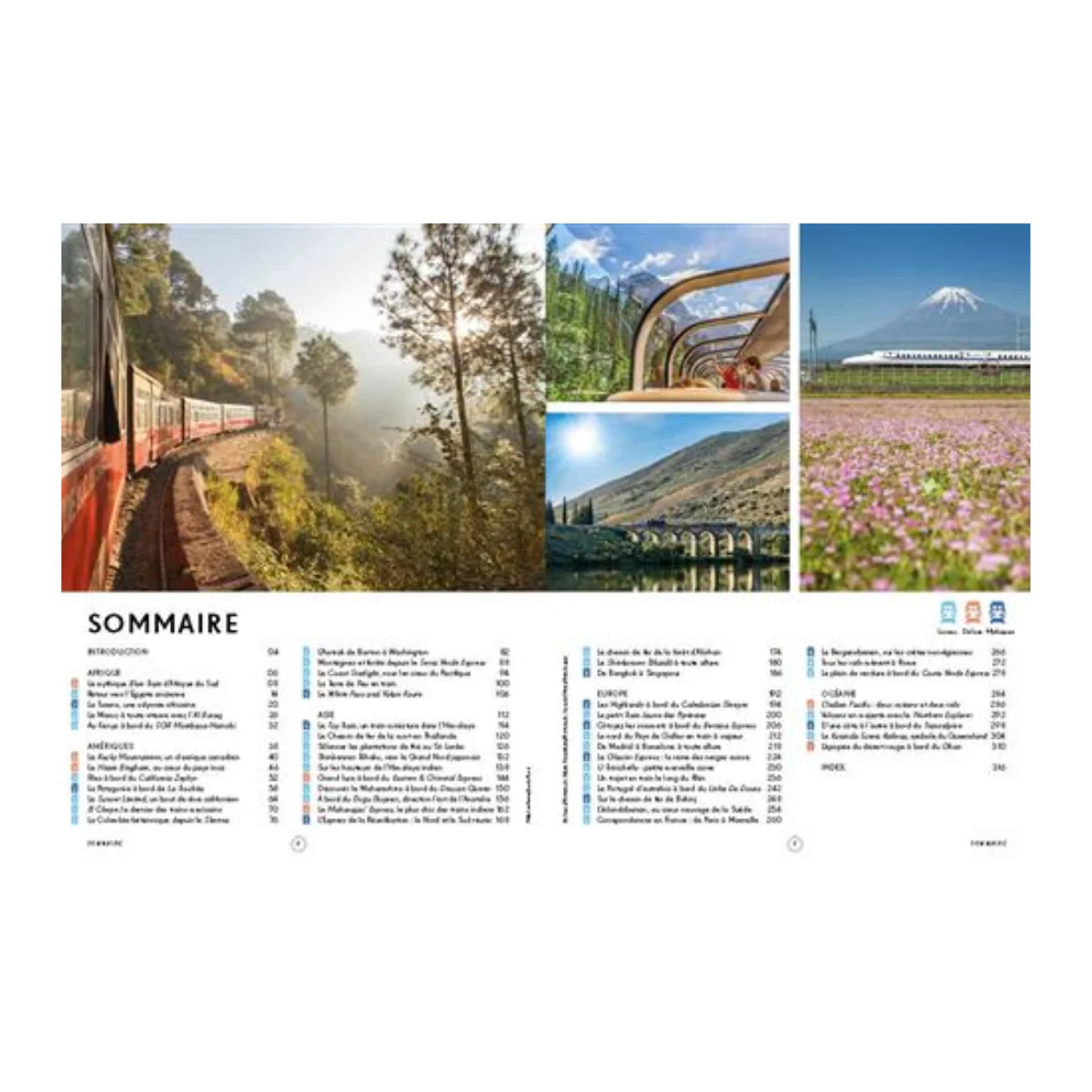 Livre Train autour du monde