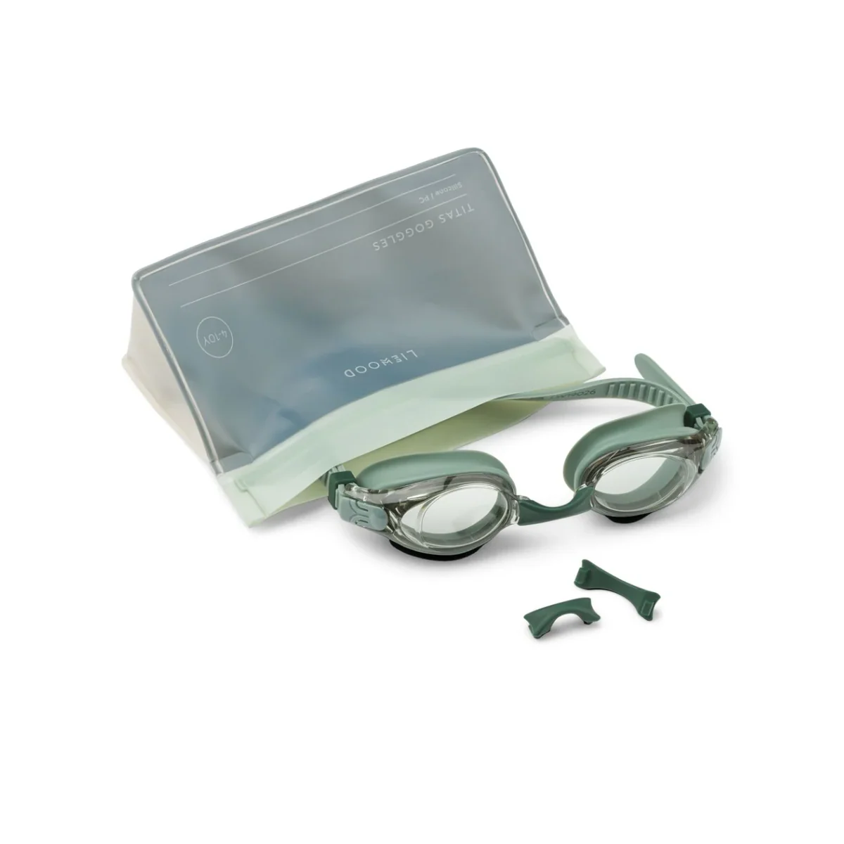 Lunettes de natation Titas - Peppermint / Garden Green