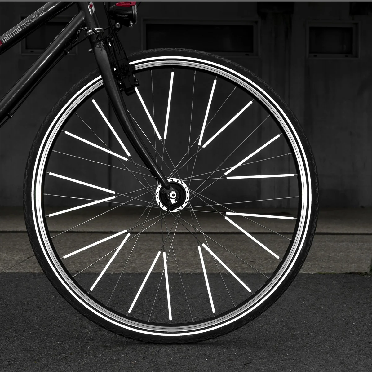 Grands Réflecteurs pour vélo - Fluo Multicolore