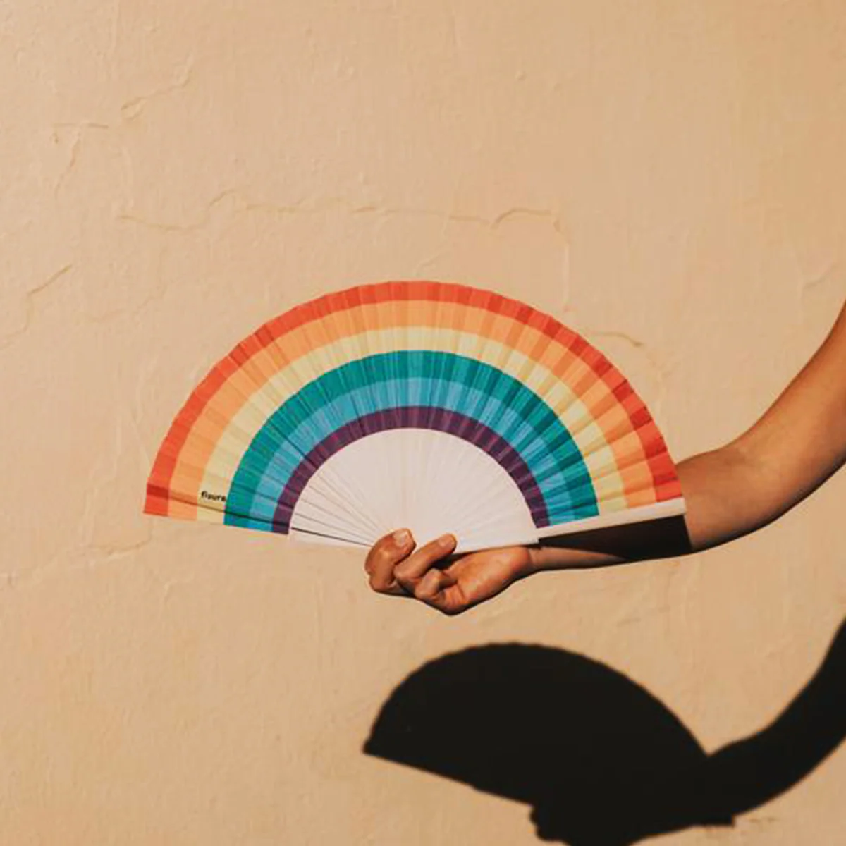 Éventail Arc-en-ciel