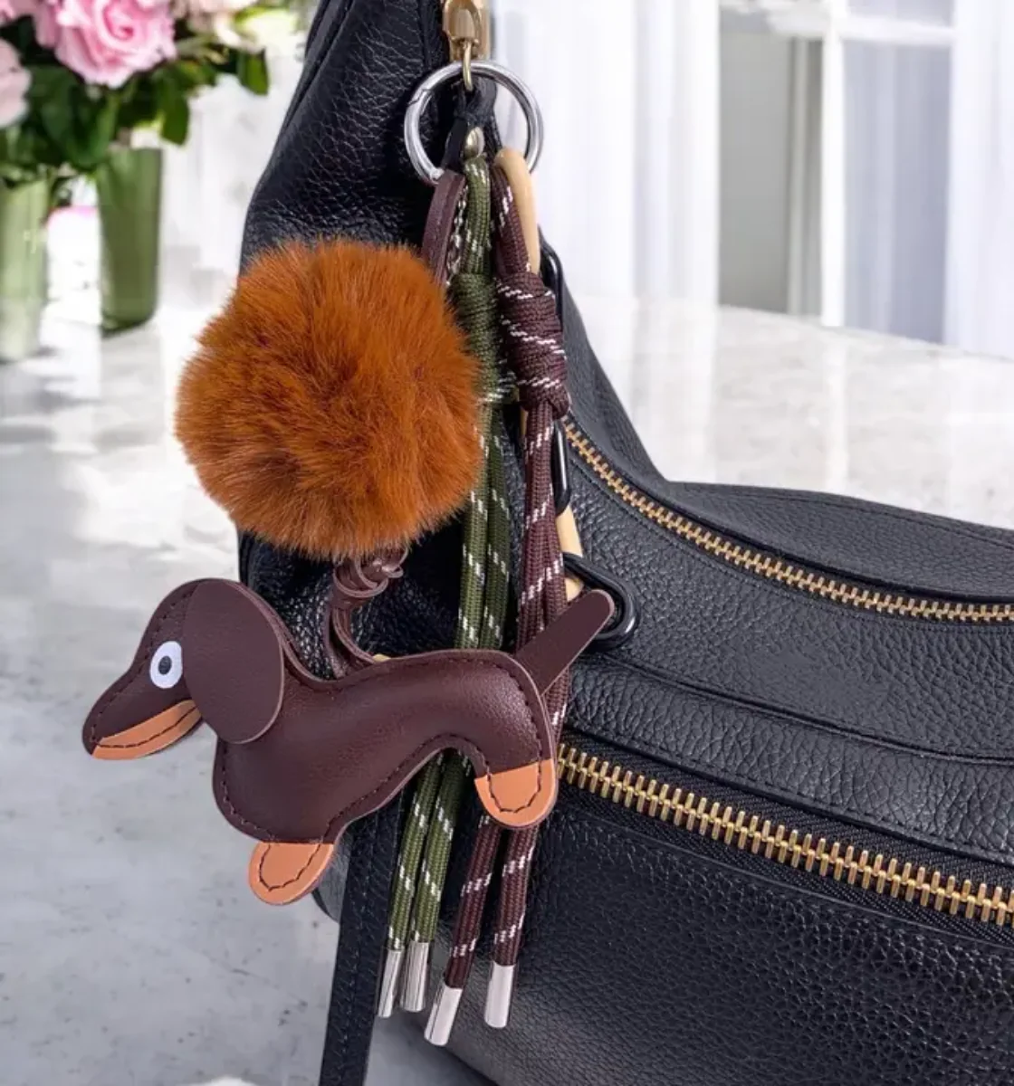 Porte-clés et grigri de sac Chien