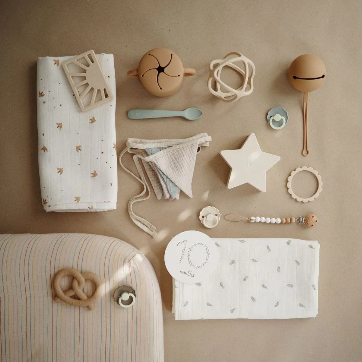 Anneau de dentition Bretzel