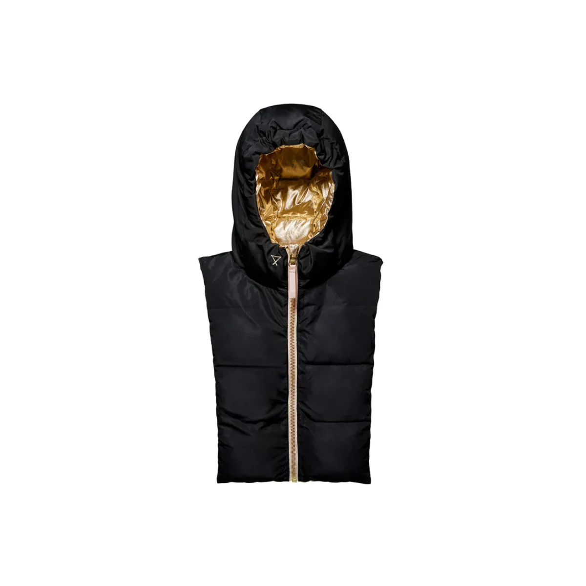 Doudoune Capuche - Dorée réversible Noir