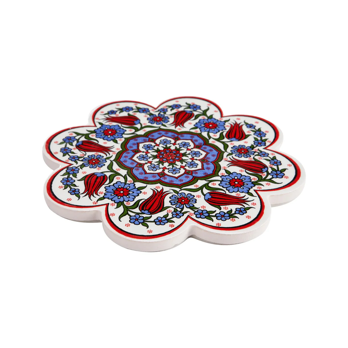 Dessous de plat - Rouge & Bleu