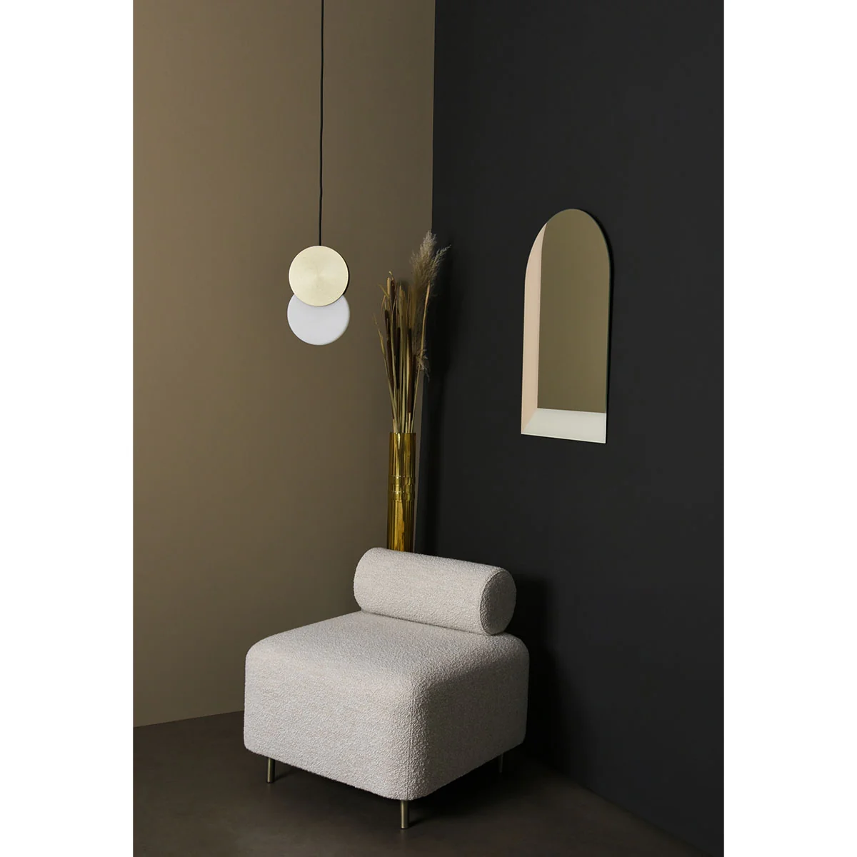 Suspension Duo - Doré