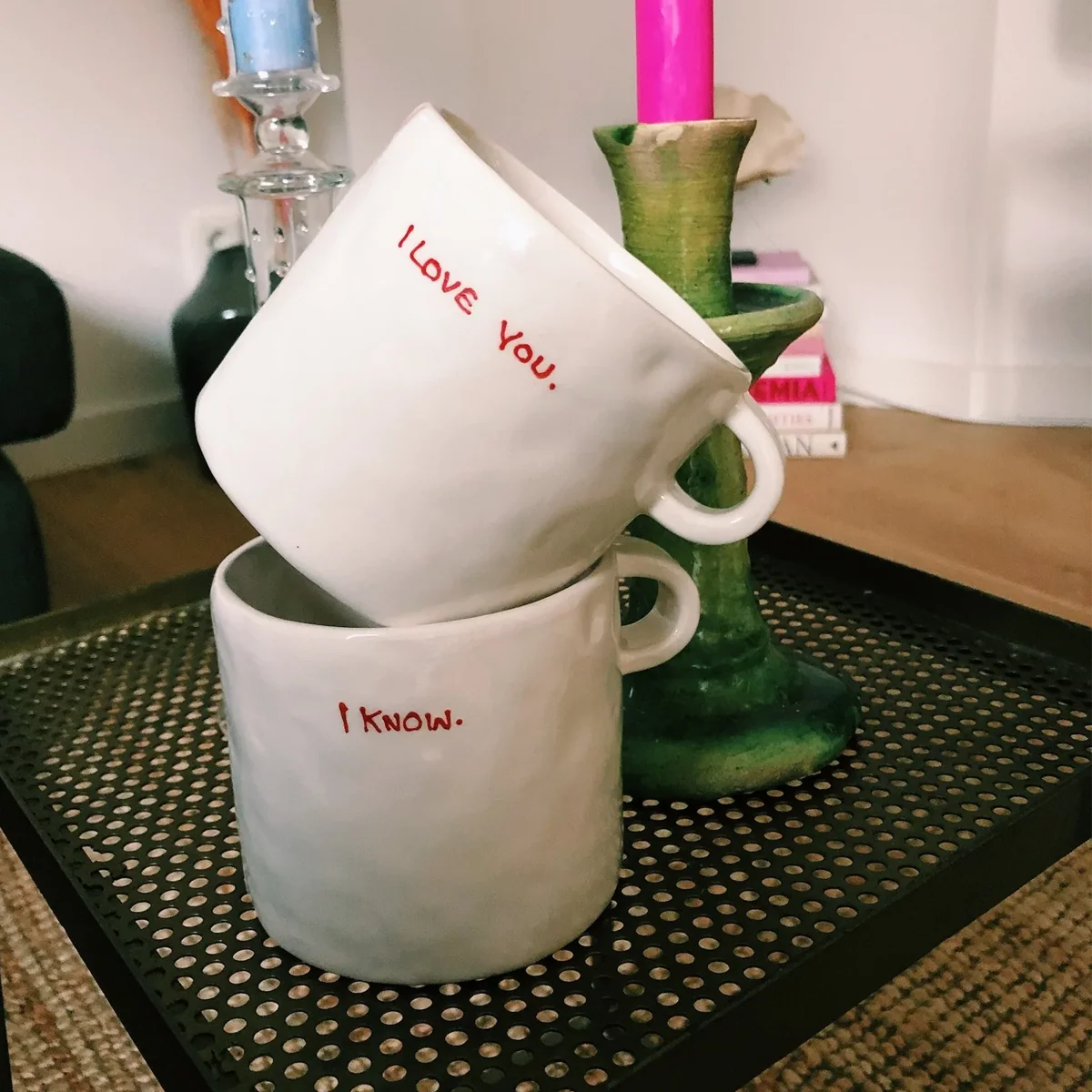 Mug I Love You - ø 9 cm