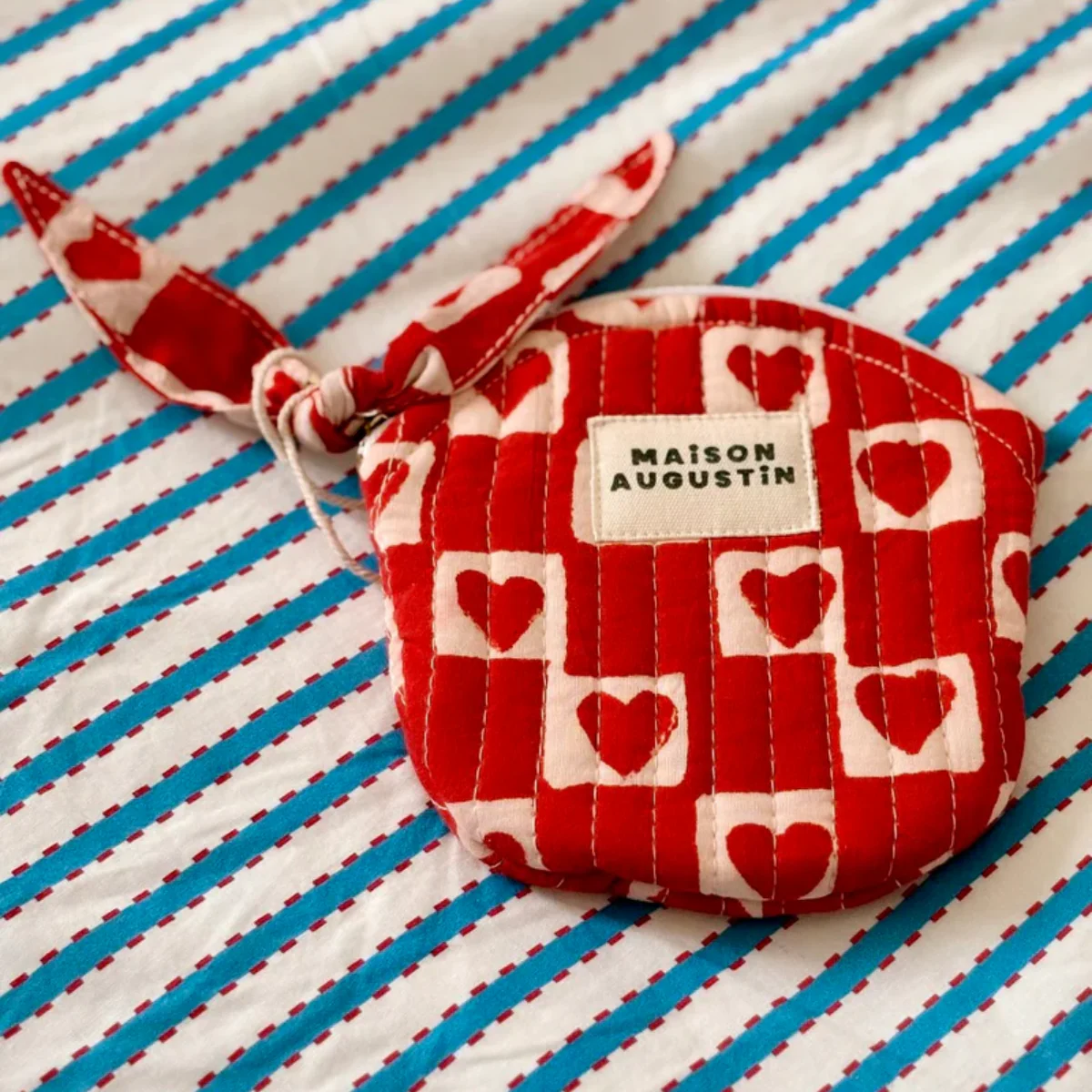 Porte-monnaie Coeur Rubis