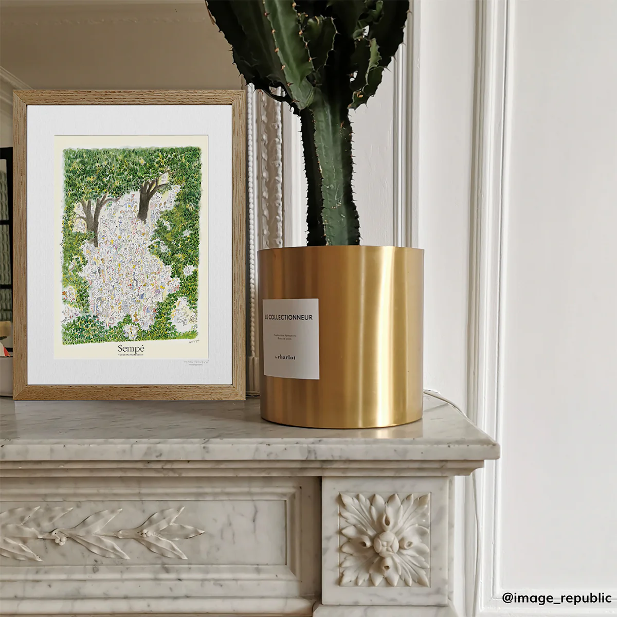 Affiche Sempe Garden Party