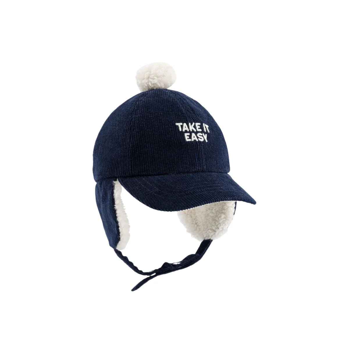 Chapka Velours Take it easy Bleu