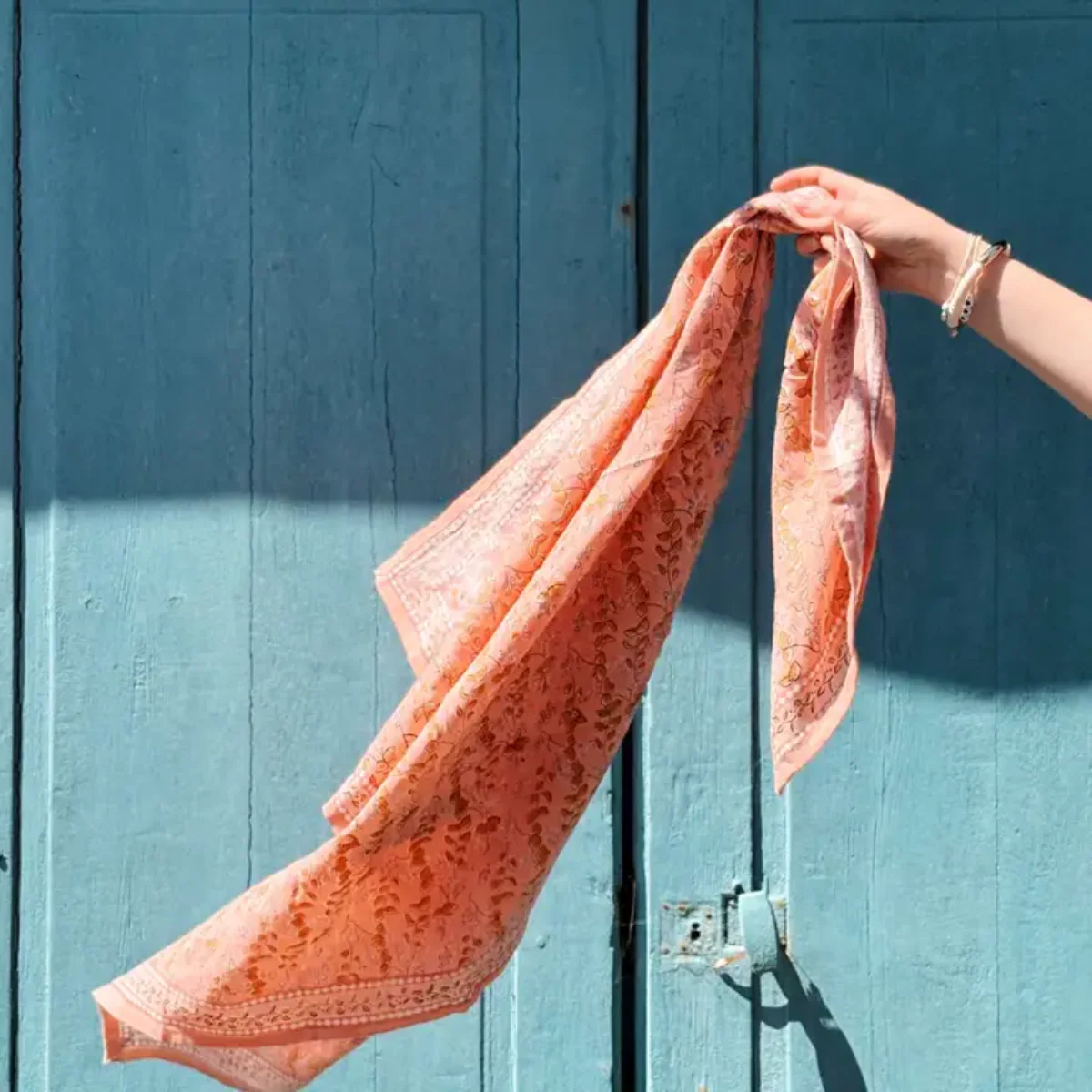 Foulard Kid Cagliari Rose