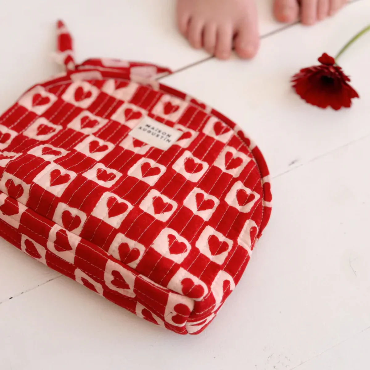 Trousse de maquillage Coeur Rubis