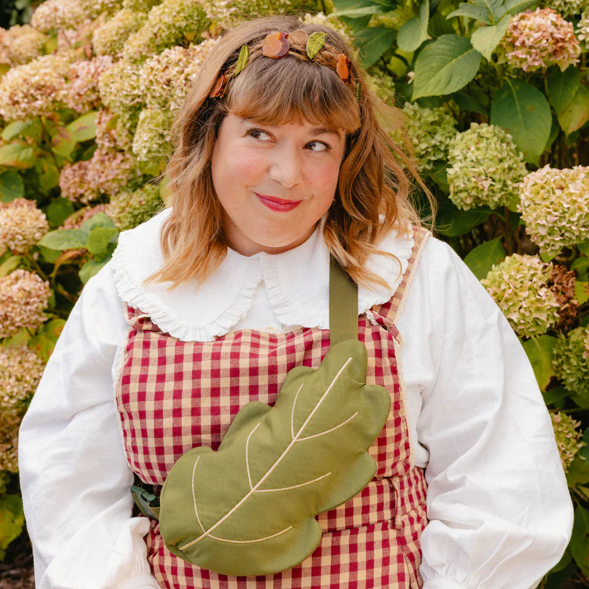 Barrette Feuille de Châtaignier