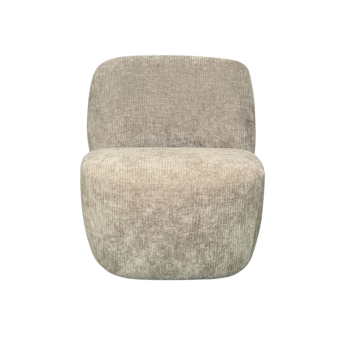 Fauteuil Belle rive Velours - Beige