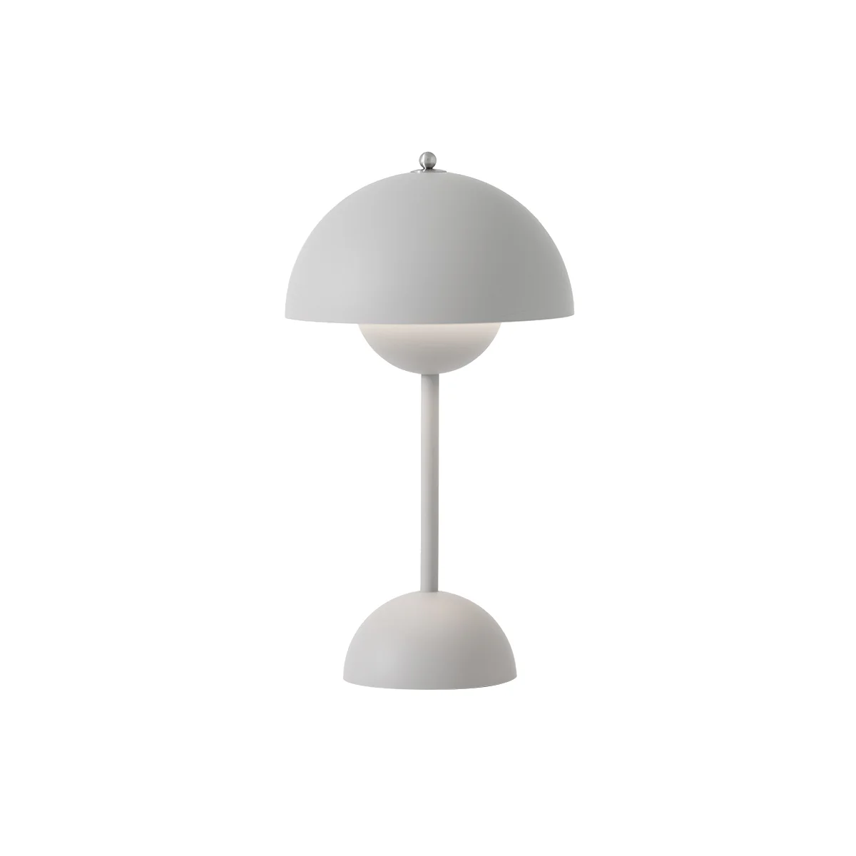 Lampe à poser Flowerpot VP9 Sans fil Gris clair mat