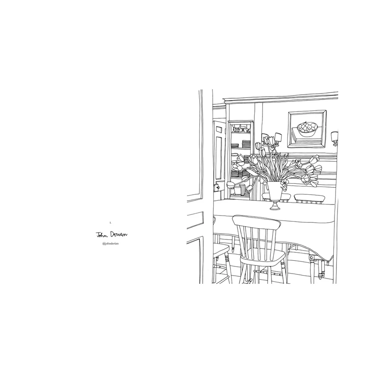 Carnet de coloriage Fleurs - Zoé de Las Cases