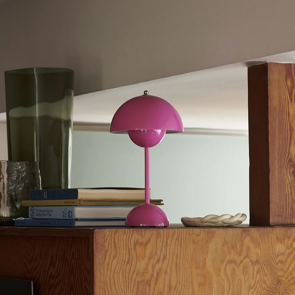 Lampe à poser Flowerpot VP9 Sans fil - Rose Tangy