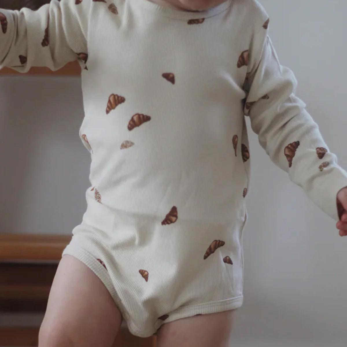 Body manches longues Croissants