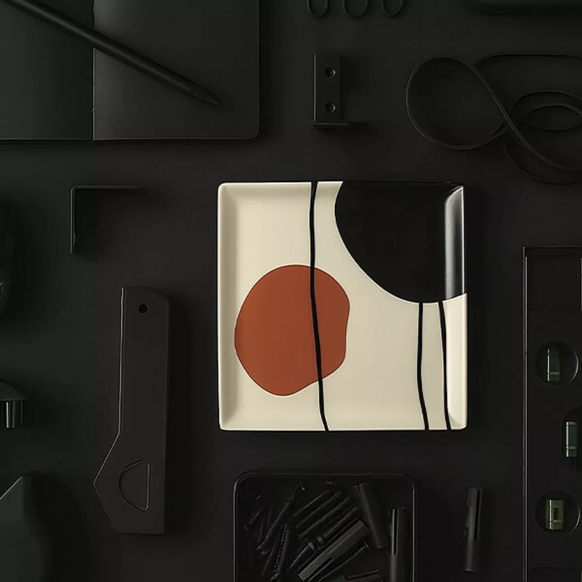 Vide-poche carré Zen