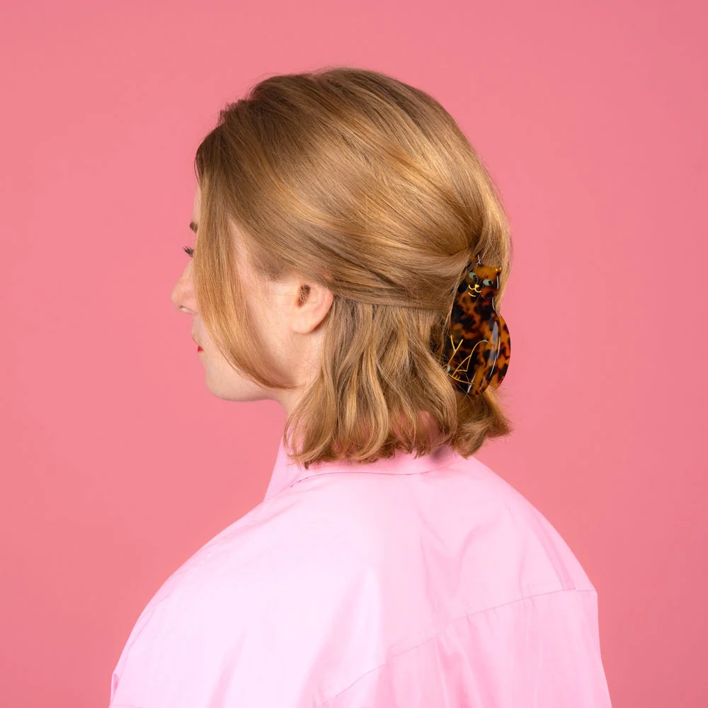 Pince à Cheveux - Chat Bengal